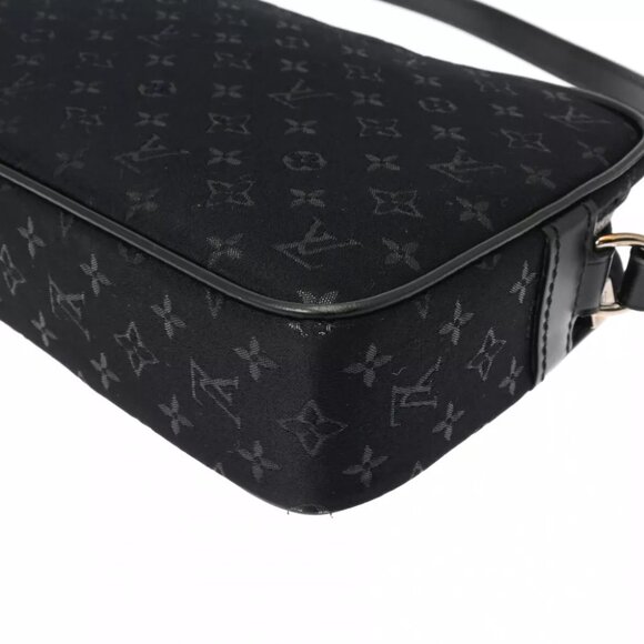 LOUIS VUITTON Monogram satin Noir M92275 shoulder bag 800000127335000 - Picture 2 of 12